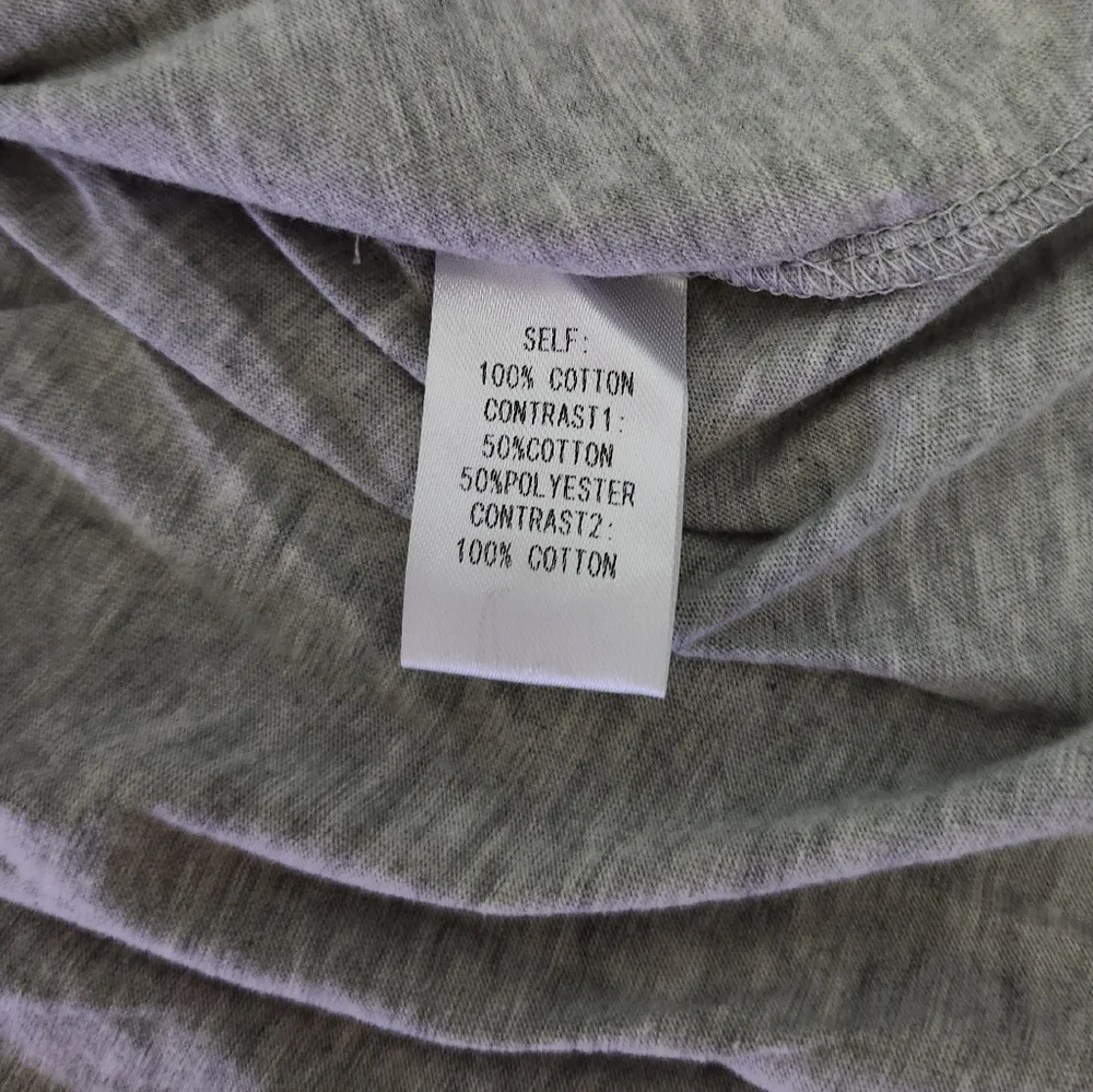 NWT   Easel   Women's S   Henley Tunic   Top   Gray & Orange - Picture 13 of 14
